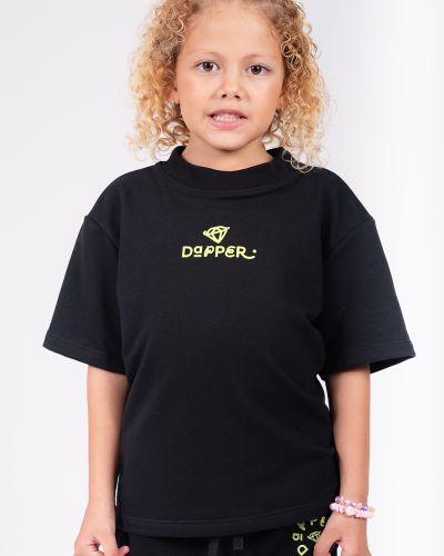 Camiseta Oversize Fresh Negro