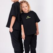Camiseta Oversize Fresh Negro