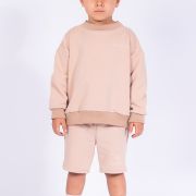 SET Buzo + Bermuda Fresh Camel