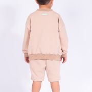 SET Buzo + Bermuda Fresh Camel
