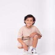 SET Camiseta + Bermuda Fresh Camel