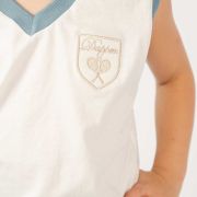 SET Falda + Chaleco CLUB Azul