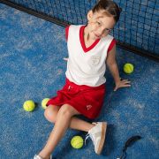 SET Falda + Chaleco CLUB Rojo