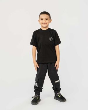 SET Cargo Negro + Camiseta CLUB Negro
